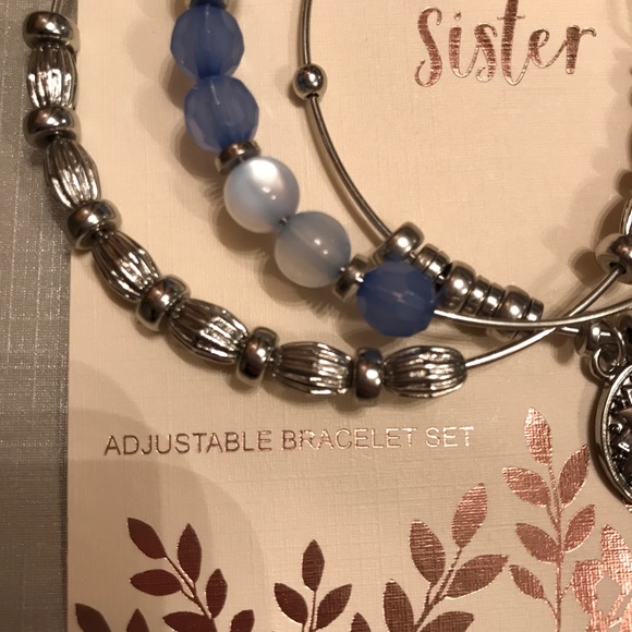 Silver Sister 3 pc Bracelet Set - Picture 5 of 5